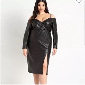 Elegant Butterscotch Off-Shoulder Dress